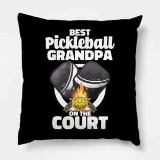 Best Pickleball Grandpa Paddle Pickleballer Lucky Pickleball Pillow