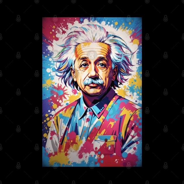 Albert Einstein by CatCoconut-Art