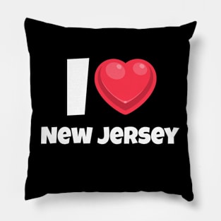 I love New Jersey Pillow