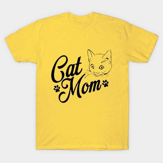 Discover cat mom cool design gift - Cat Mom Gift - T-Shirt