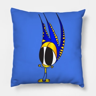 Funny Cartoon Character Pillow