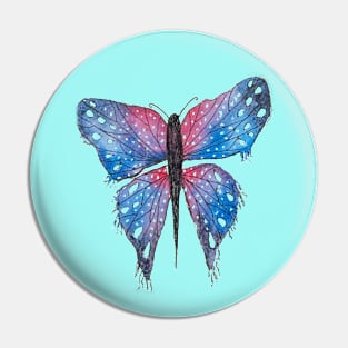 Butterfly Abstract Pin