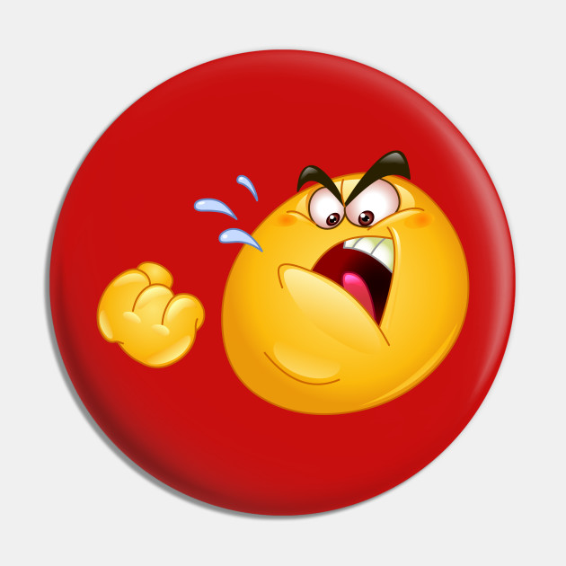 Threatening Emoji - Emoji - Pin | TeePublic Threatening Emoji - Emoji - Pin | TeePublic