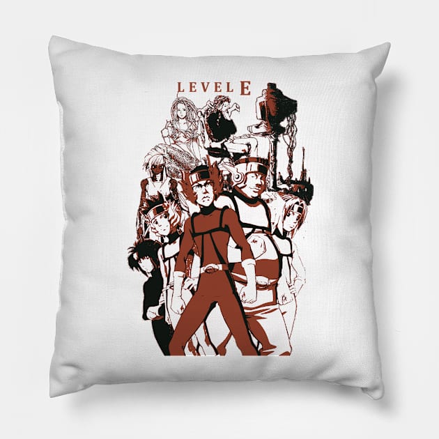 Level E Color rangers Pillow by Blow.indumentaria