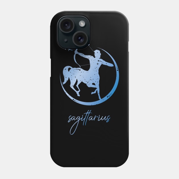 Sagittarius Zodiac Phone Case by Moon Phase Design