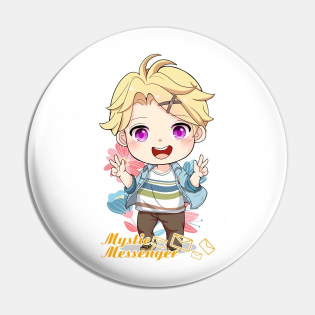 [Fanart] Yoosung in Mystic Messenger Pin by Gyomura Artist