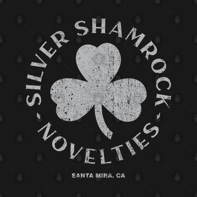 Silver Shamrock Novelties by huckblade