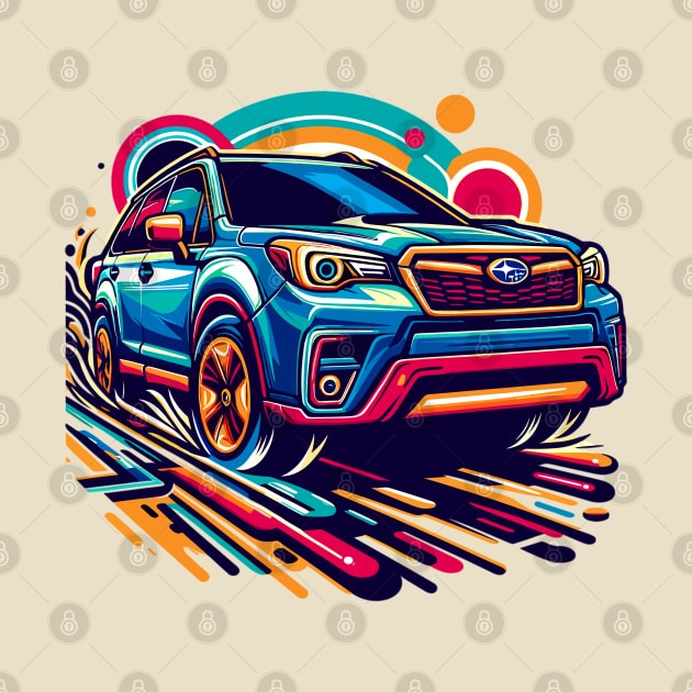 Subaru Forester by Vehicles-Art