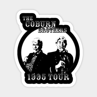 The Coburn Brothers Absolutely Real 1995 Tour Magnet