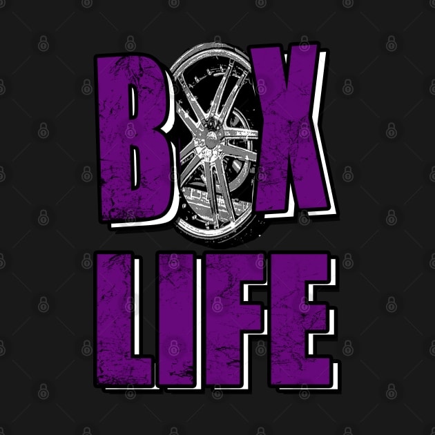 Box Life Purple by Black Ice Design