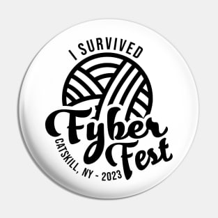 Fyber Fest - I Survive - 2023 Pin