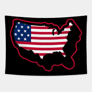 United States of America Tapestry