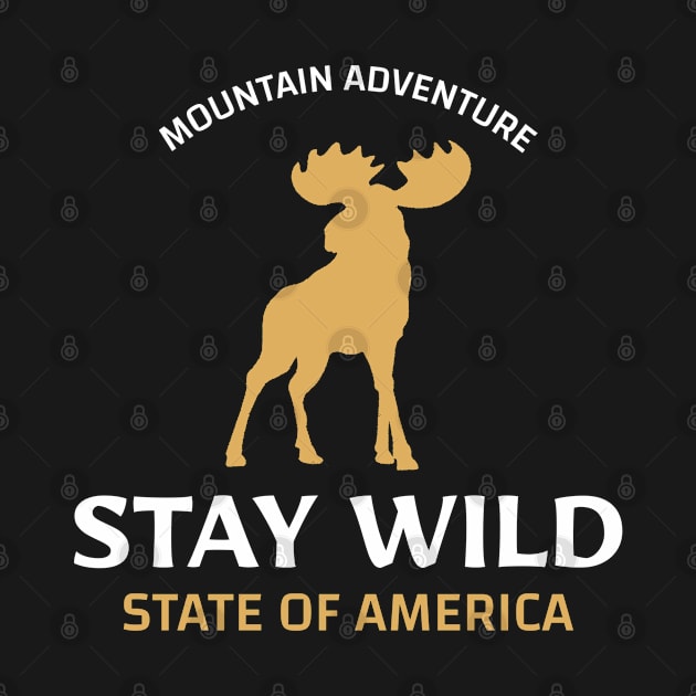 Mountain Adventure Stay Wild State Of America by soondoock