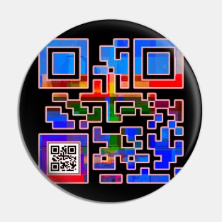 Genius QR Code Pin