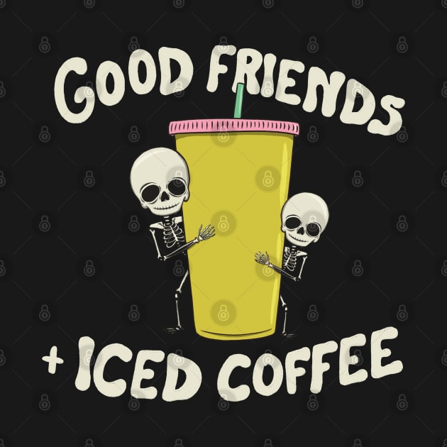 Good Friends and Iced Coffee by cecececececelia