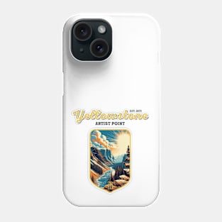 USA - NATIONAL PARK - YELLOWSTONE - Yellowstone Artists Point -20 Phone Case