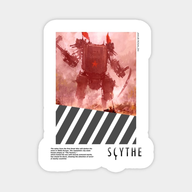 scythe! Magnet by k4k7uz