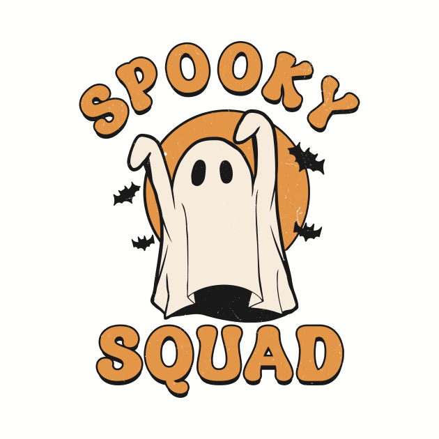 Spooky squad groovy ghost by RusticVintager