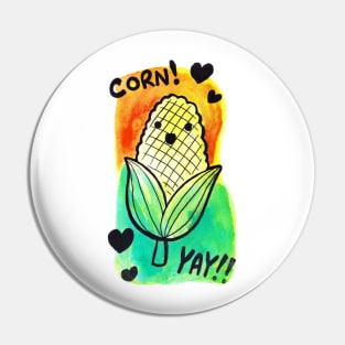 Watercolor Corn! Yay! Pin