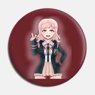 Chiaki Nanami - The Ultimate Gamer [Redraw] Pin