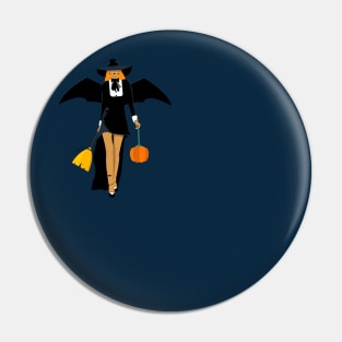 Fashion Of Halloween Pin