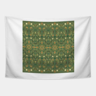 Ethnic patterns in oriental style. Tapestry