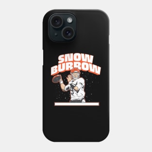 Joe Burrow Snow Burrow Phone Case