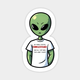 Alien Tee Magnet