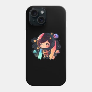 Astronaut - Chibi Girl Phone Case