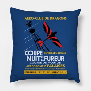 Aero Club De Dragons Pillow