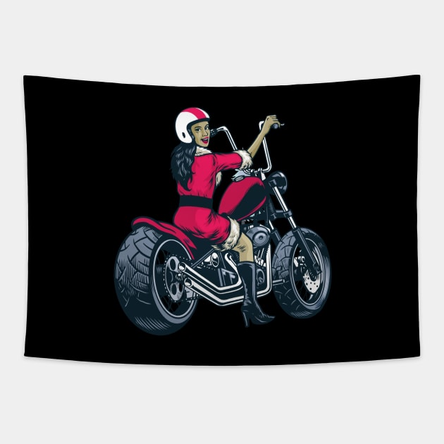 Biker Tapestry by TambuStore