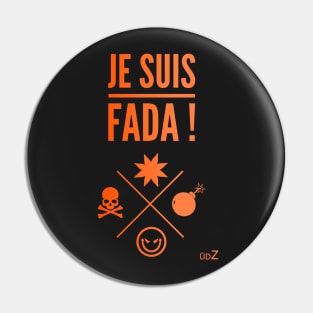 Fada modern logo Pin