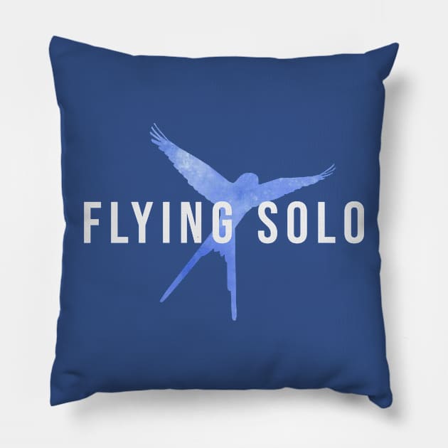 solo gaming Pillow by k4k7uz