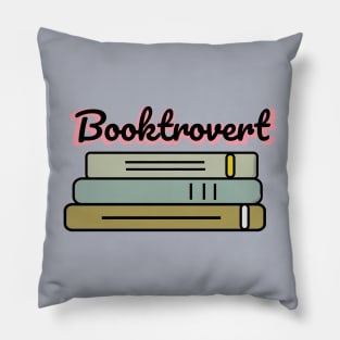 Booktrovert Pillow