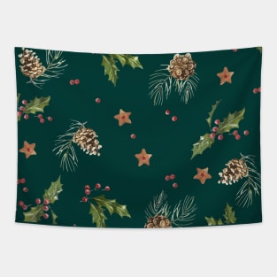 Christmas symbols Tapestry