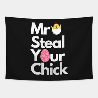 Easter Boys Toddlers Mr Steal Your Chick Funny Spring Humor Tapestry