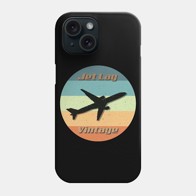 Vintage Jet lag through the past Phone Case by RomArte