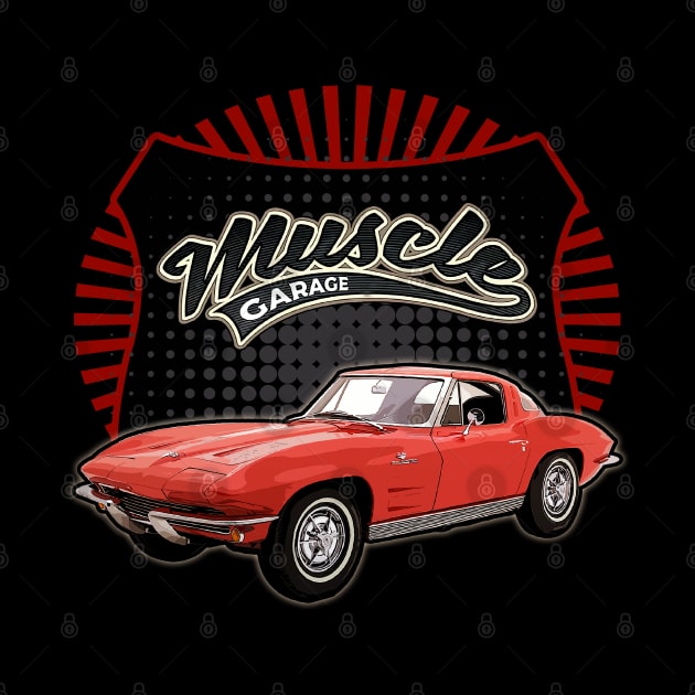 Chevrolet Corvette 1963 car muscle by JocelynnBaxter