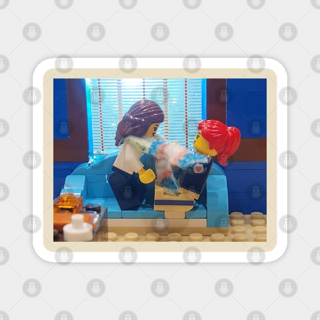 Lego Wayhaught - "The couch" Magnet by Pingubest