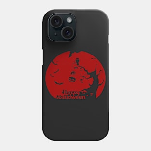 The Dark of Happy Halloween Party Phone Case