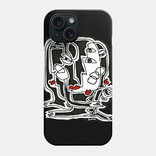 Covered in racism bruises Phone Case