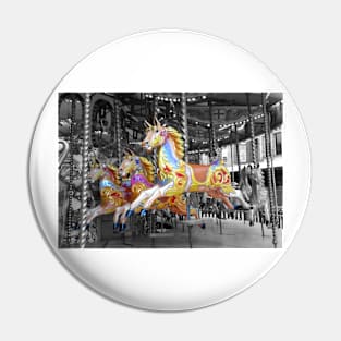 Carousel Horses Pin