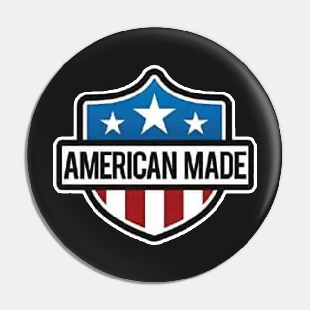 American Made Pin by  The best hard hat stickers 