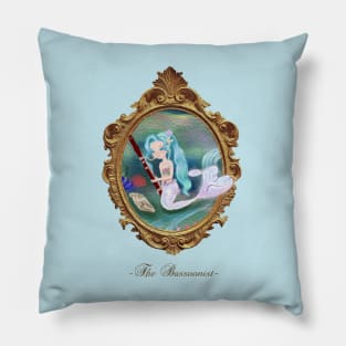 Ste-Anne Mermaid The Bassoonist Pillow