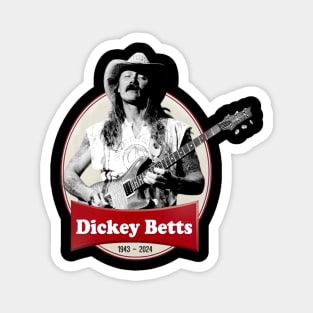 Retro Dickey betts 1943 - 2024 Magnet