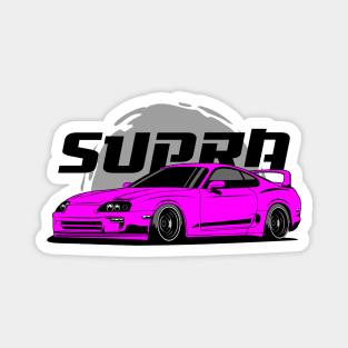 Pink Supra JDM Magnet