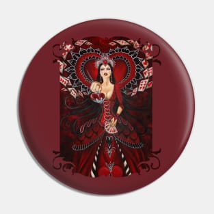 Queen of Hearts Pin