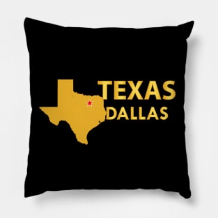 Texas - Dallas Pillow