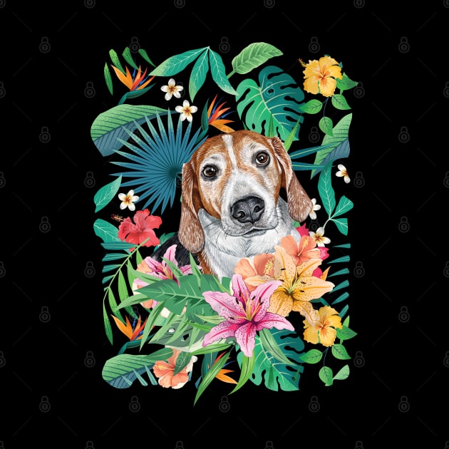 Tropical Estonian Hound by LulululuPainting