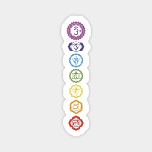 Colorful Chakras Magnet